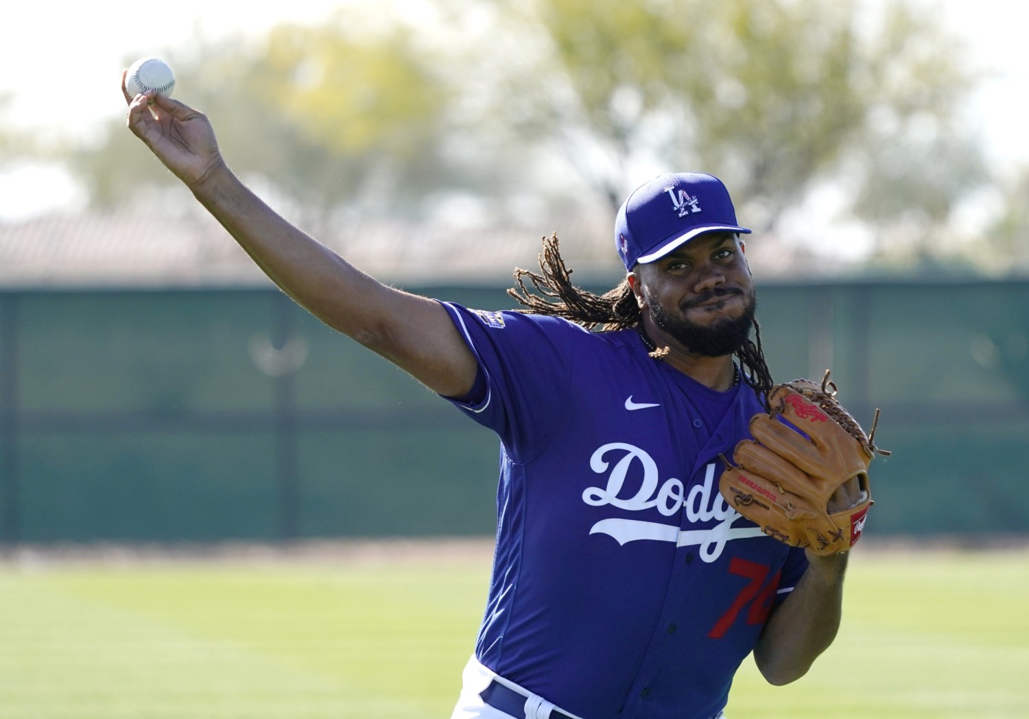 Kenley Jansen, 2020 Dodgers Spring Training