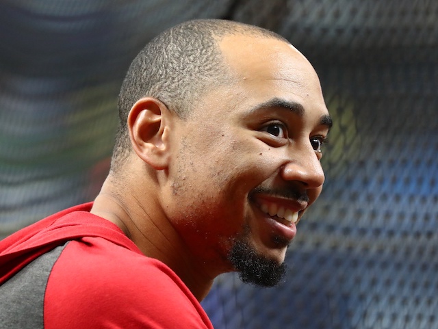 All-Star outfielder Mookie Betts