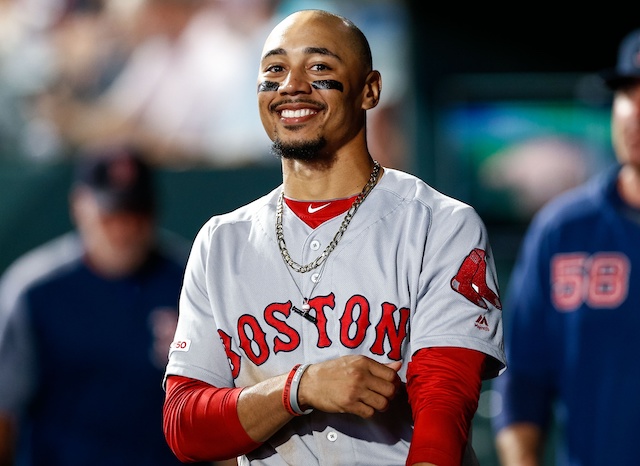 All-Star outfielder Mookie Betts