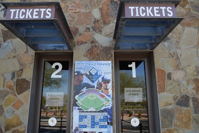 Camelback Ranch ticket office