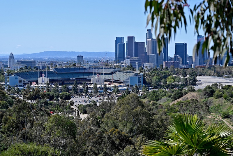 Dodger Stadium view