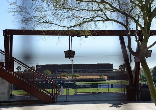 Dodgers building, Camelback Ranch stadium