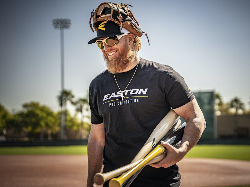 Justin Turner, Easton