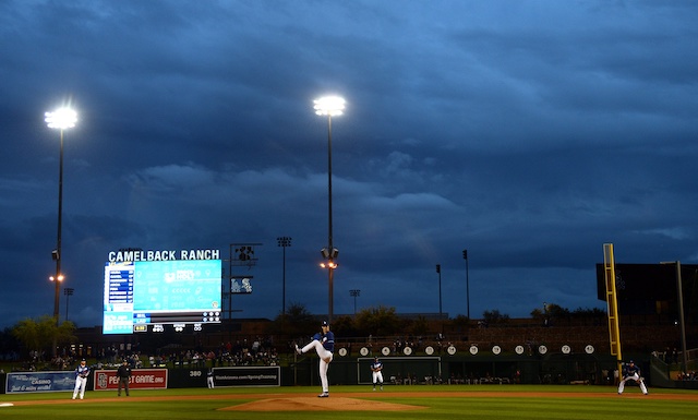 Max Muncy, Chris Taylor, Justin Turner, Walker Buehler, 2020 Spring Training