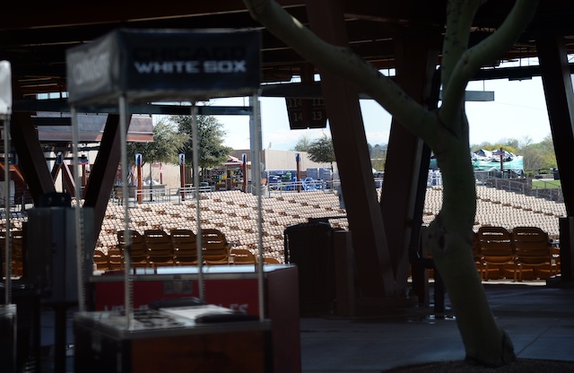 Vendor cart, Camelback Ranch