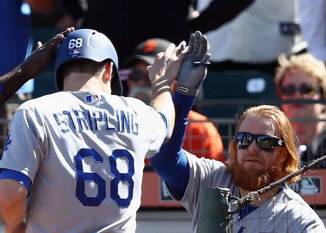 Ross Stripling, Justin Turner