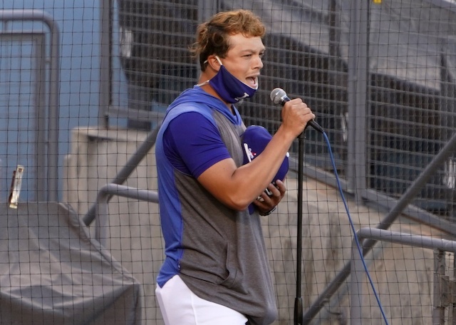 Rob Hill, national anthem, 2020 Spring Training