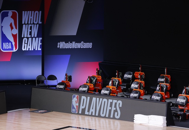 Empty bench, 2020 NBA Playoffs