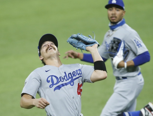 Kiké Hernandez, Mookie Betts, Jackie Robinson Day