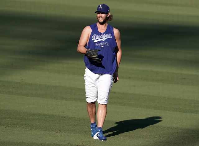 Clayton Kershaw, 2020 Wild Card Series workout