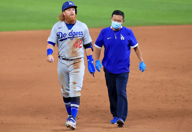 Justin Turner, Dodgers trainer