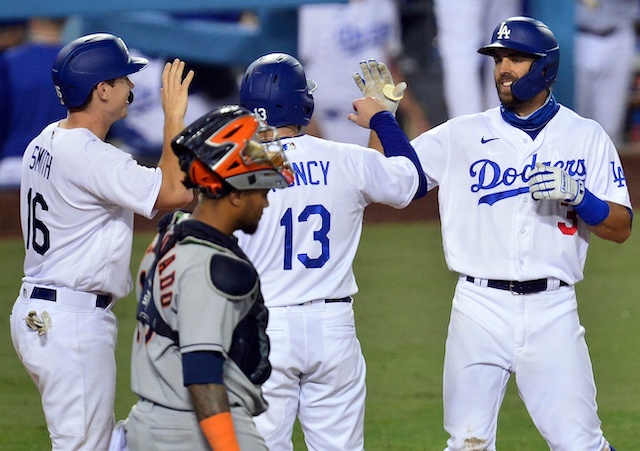 Max Muncy, Will Smith, Chris Taylor