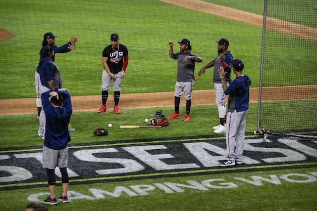 Atlanta Braves, 2020 NLCS workout