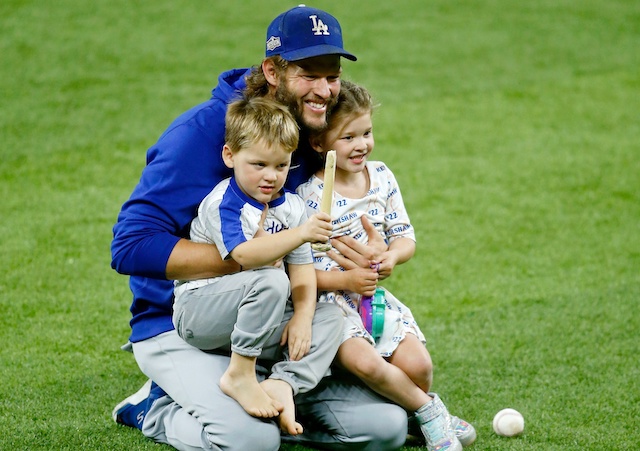 Clayton Kershaw, kids, 2020 NLDS