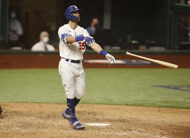 Cody Bellinger, bat flip, 2020 NLCS