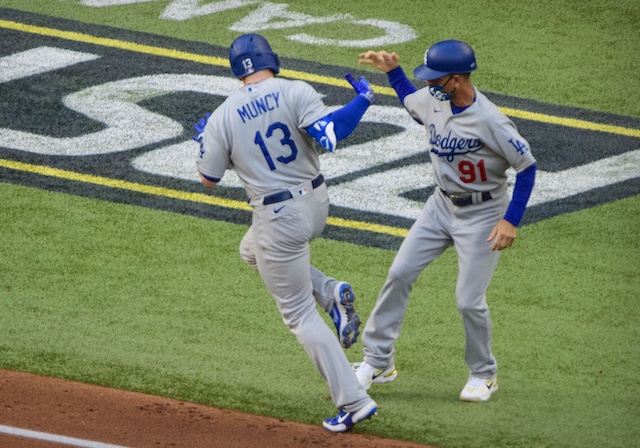 Dino Ebel, Max Muncy, 2020 NLCS