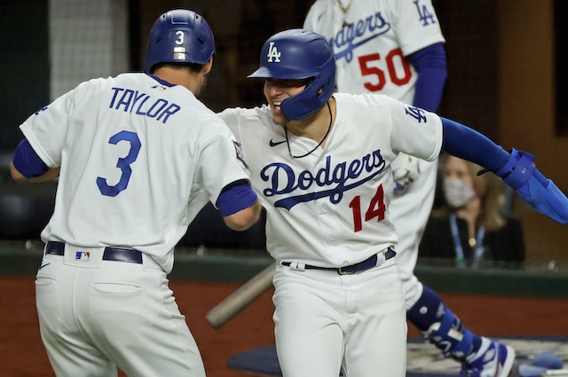 Kiké Hernandez, Chris Taylor, 2020 World Series