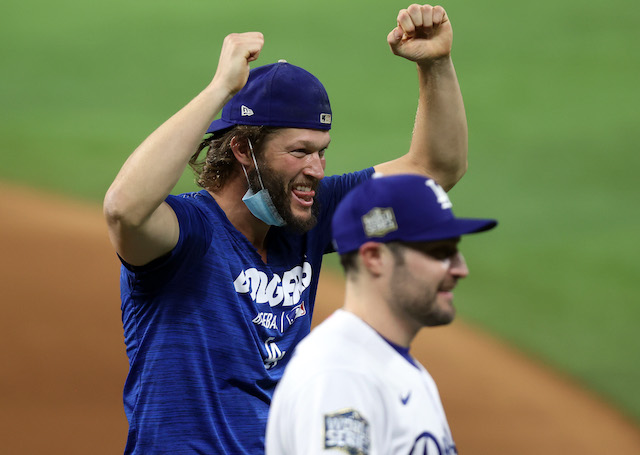 Clayton Kershaw, AJ Pollock, Dodgers win, 2020 World Series