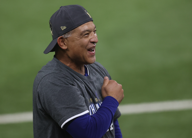 Dave Roberts, Dodgers win, 2020 World Series