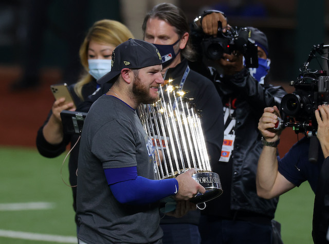 Max Muncy, Dodgers win, 2020 World Series