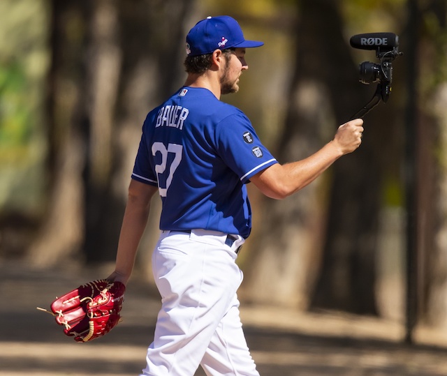 Trevor Bauer, vlog, 2021 Spring Training