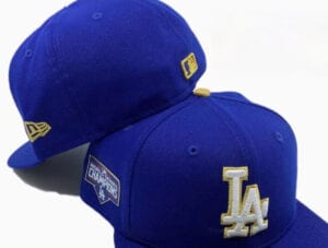 Dodgers gold trimmed cap