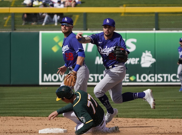 Jacob Amaya, Michael Busch, 2021 Spring Training