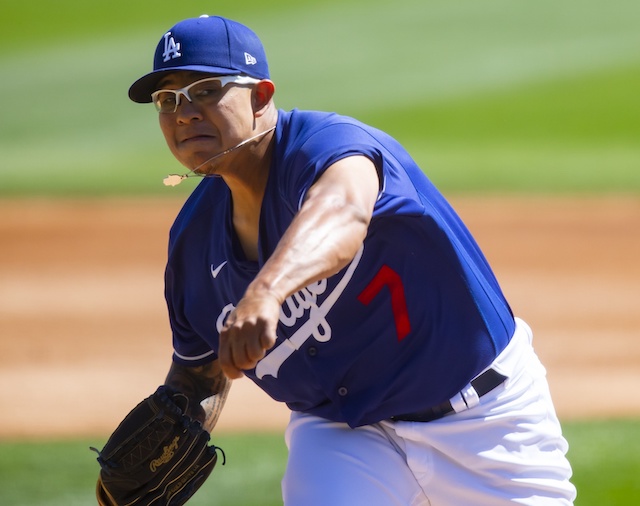 Julio Urias, 2021 Spring Training