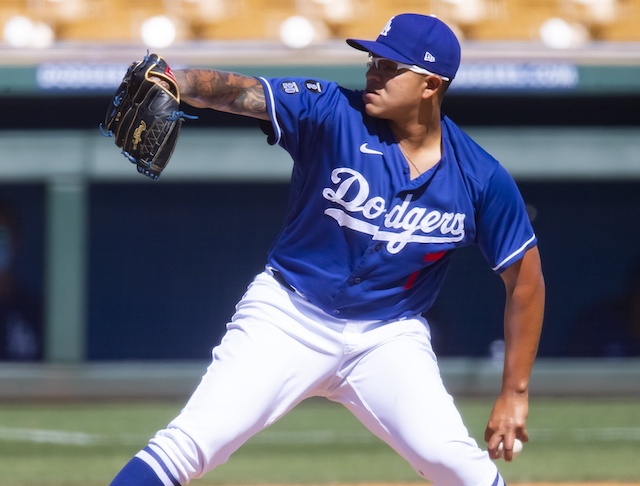 Julio Urias, 2021 Spring Training