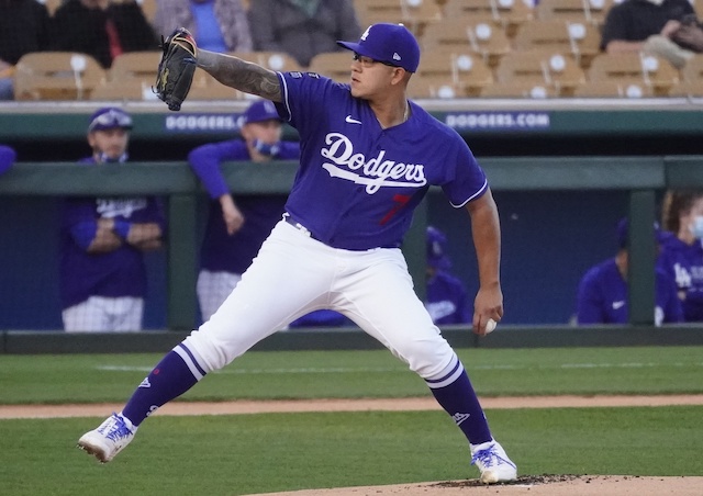 Julio Urias, 2021 Spring Training