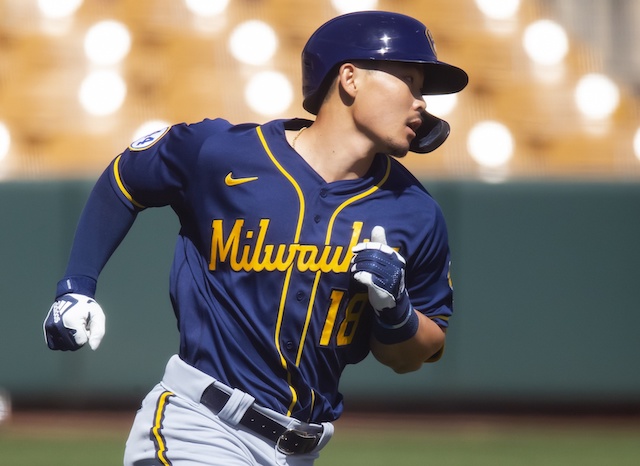 Keston Hiura, 2021 Spring Training