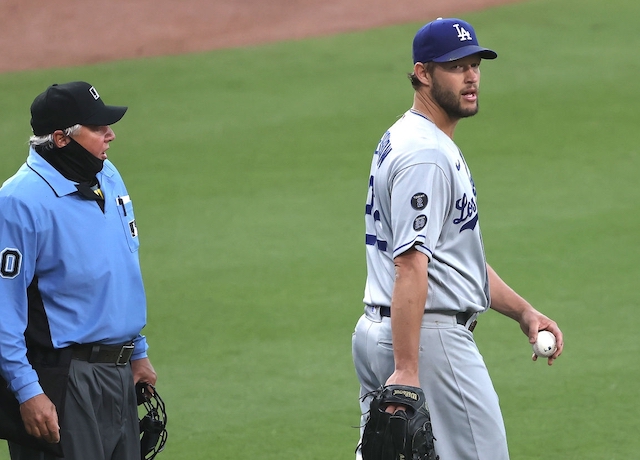 Clayton Kershaw, umpire