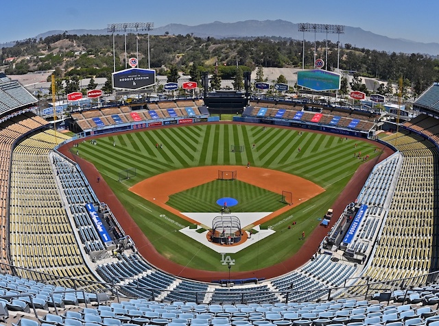 Dodger Stadium view