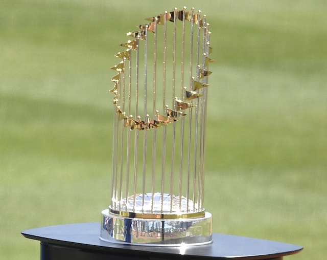 World Series trophy