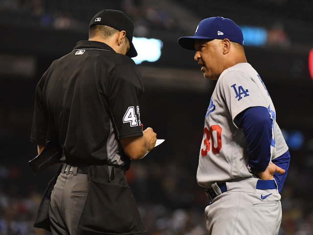 Dave Roberts, umpire