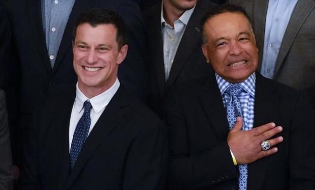 Andrew Friedman, Dave Roberts, White House visit