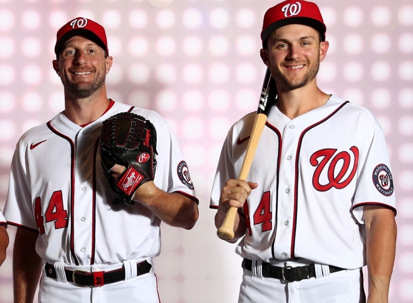 Max Scherzer, Trea Turner, 2021 All-Star Game