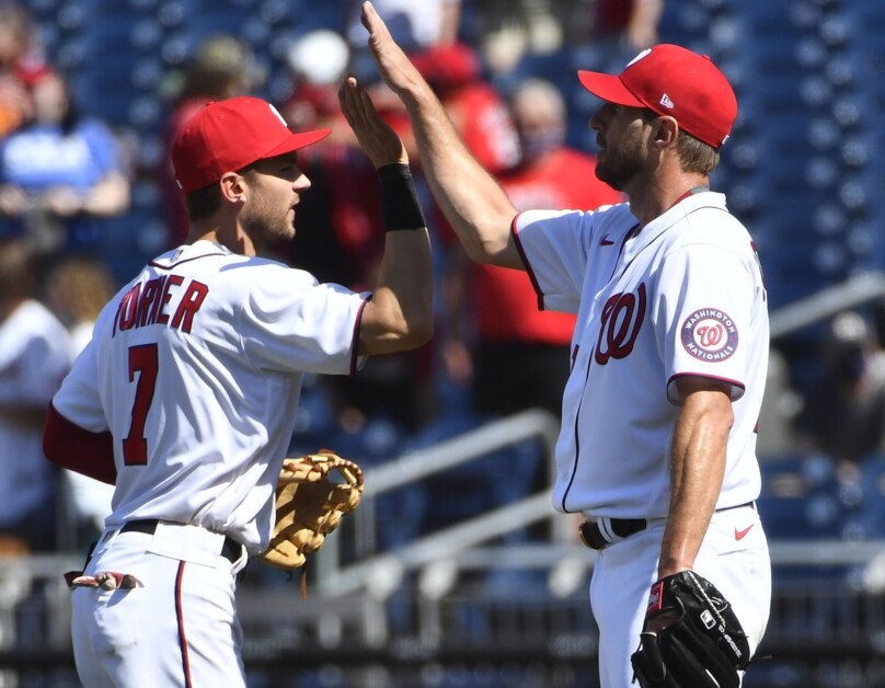 Max Scherzer, Trea Turner