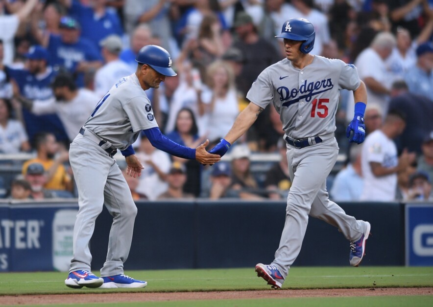 Austin Barnes, Dino Ebel