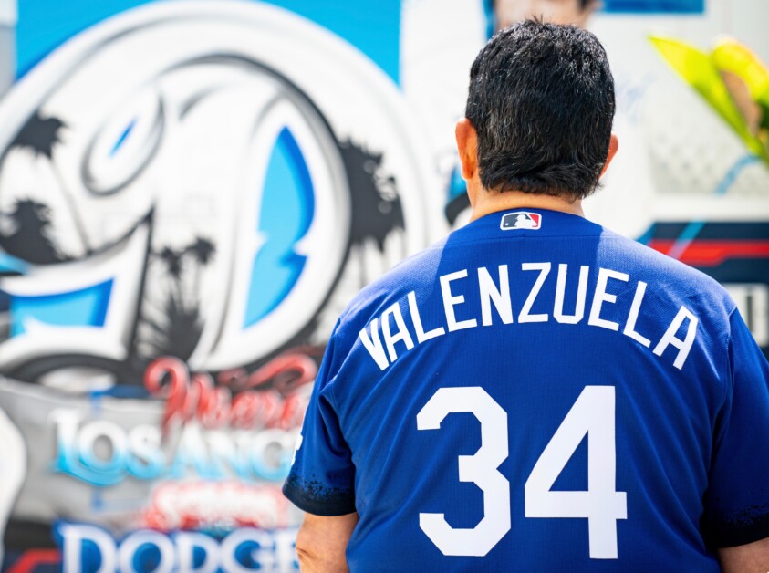 Fernando Valenzuela, Dodgers City Connect jersey