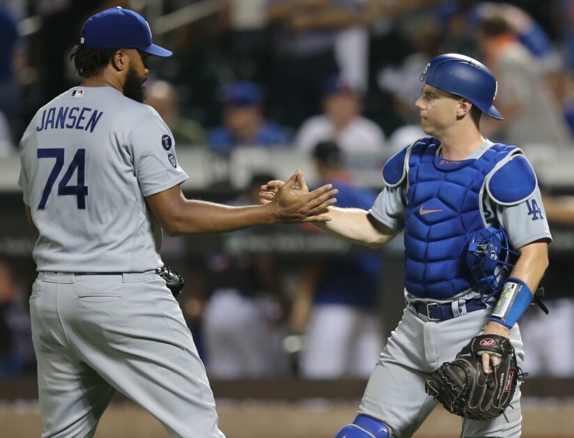 Kenley Jansen, Will Smith, Dodgers win