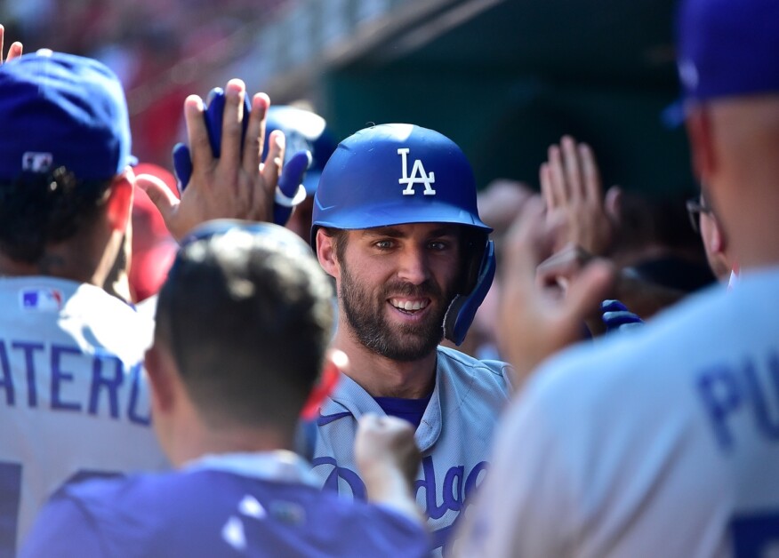 Brusdar Graterol, Albert Pujols, Chris Taylor