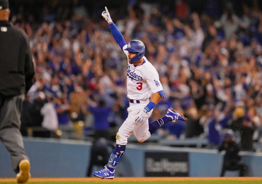 Chris Taylor, walk-off win, 2021 National League Wild Card Game