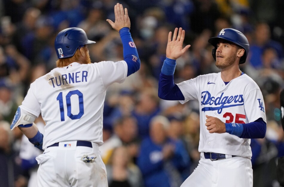 Cody Bellinger, Justin Turner, 2021 NLCS