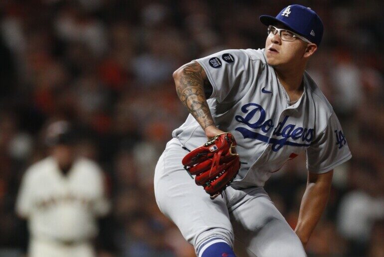 Julio Urias, 2021 NLDS