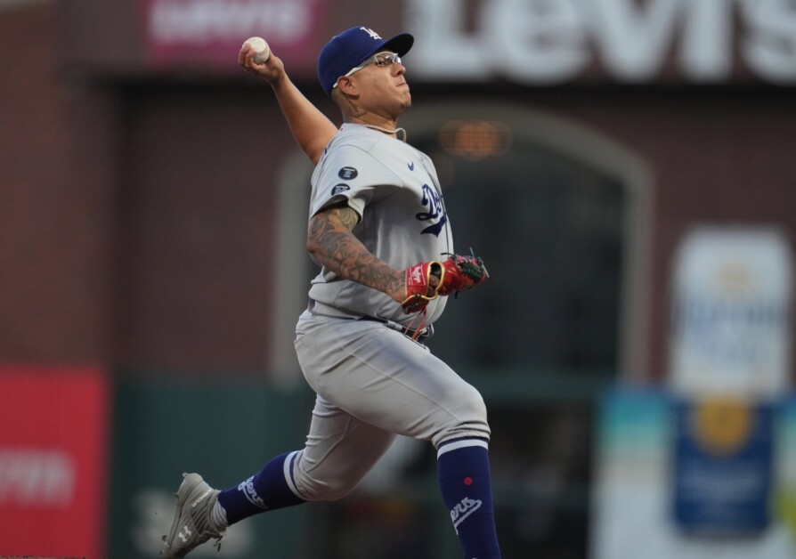 Julio Urias, 2021 NLDS