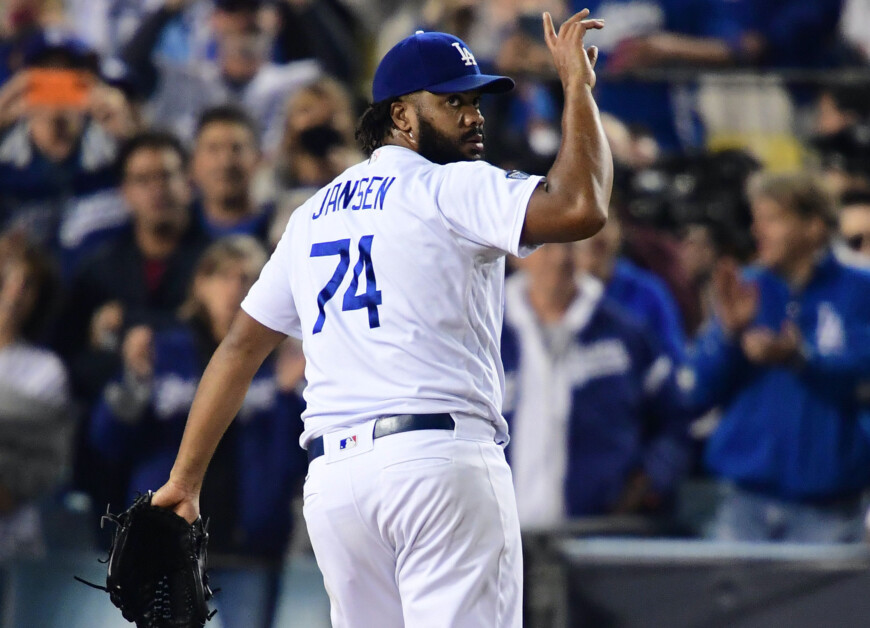 Kenley Jansen, Dodgers win, 2021 NLCS