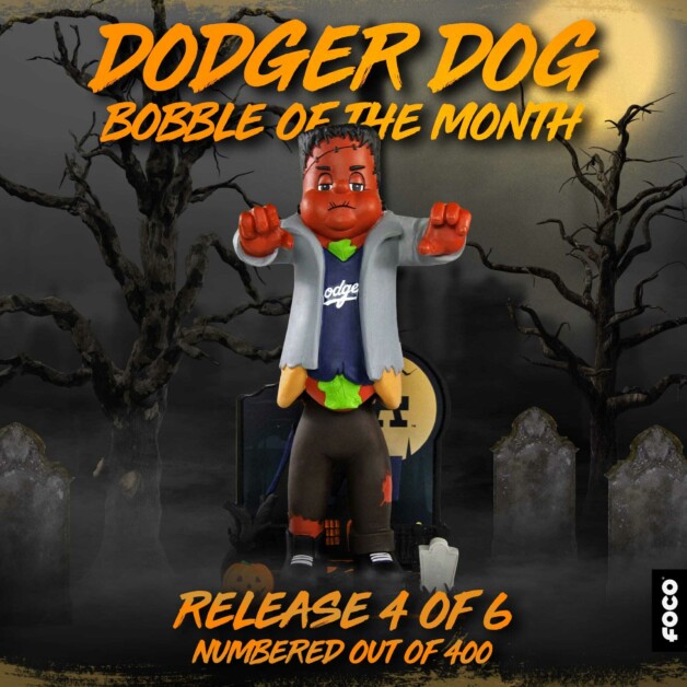 October Dodger Dog bobblehead, FOCO