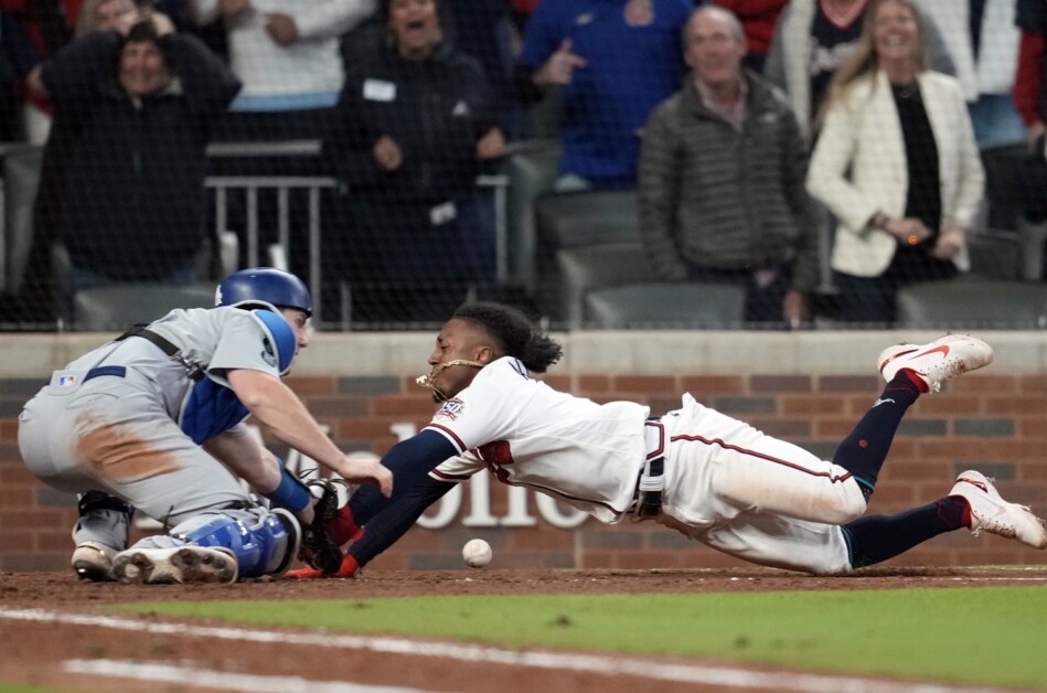 Ozzie Albies, Will Smith, 2021 NLCS