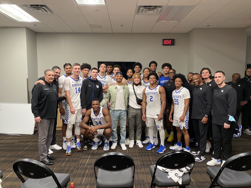 Mookie Betts, John Calipari, TJ Friedl, Kentucky basketball team